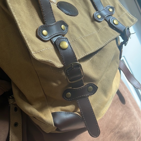 James Campbell cotton leather backpack - Picture 7 of 11